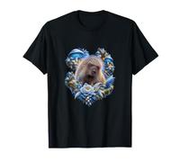 Porc-épic aux Champignons Bleus T-Shirt