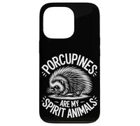 Porc-épic Spirit Animals Funny Porc-épic Coque pour iPhone 13 Pro