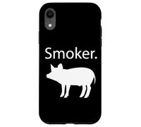 Porc fumoir de Porc Amusant pour Barbecue pour la fête des pères Coque pour iPhone XR