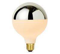 Porcelain III Mirrored LED E27 GLOBE FILAMENT 360° 7W => 39W H 17.5cm/Ø 12.5cm/450lm/2700K/CRI95