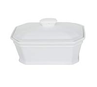 PORCELAINE BLANCHE Terrine rectangulaire 420g - 5237