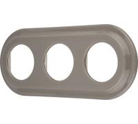 Porcelaine Cadre rétro 3 volets I PR1 gris beige