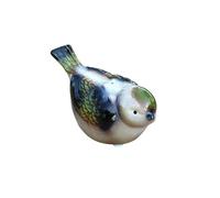 Porcelaine Couple Oiseau Figurine en Céramique Birdie Amoureux Miniature Décoration Artisanat Ornement for Les Faveurs De Mariage (Color : Head Down, Size : M)