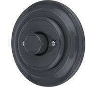 Porcelaine encastrée Rétro LED Variateur rotatif I PR1 gris foncé