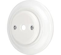 Porcelaine encastrée Sortie de câble rétro I PR1 blanc