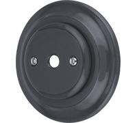 Porcelaine encastrée Sortie de câble rétro I PR1 gris foncé