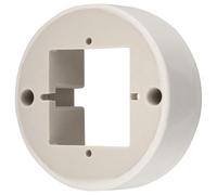 Porcelaine Rétro Surface Montée Cadre 1 Fente Série PR1 Blanc