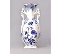 Porcelaine tchèque, a.s., vase Dubí Art Nouveau, 21 cm, oignon, porcelaine tchèque
