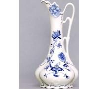 Porcelaine tchèque, c.a., vase Dubí Art Nouveau 21 cm, oignon, porcelaine tchèque