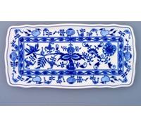 Porcelaine tchèque Cibulák Plateau rectangulaire 33 cm
