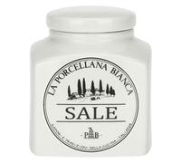 PORCELLANA Conserva Boîte à sel Couverte en Porcelaine 17 oz dans Une boîte Cadeau