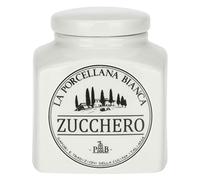 PORCELLANA Conserva Pot à sucre avec couvercle en porcelaine dans une boîte cadeau 425 ml