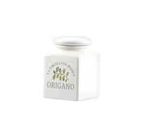 PORCELLANA Conserva Pot en Porcelaine recouvert d'origan 15 ML dans Une boîte Cadeau