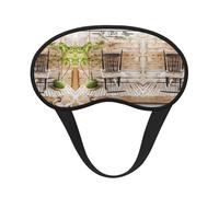 Porch Rules Masque de sommeil pour les yeux bloquant la lumière, doux et confortable pour les yeux de nuit pour homme et femme pour dormir, voyage, travail de nuit