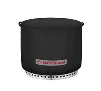 Porch Shield Housse ronde résistante aux UV pour poêle Solo Stove Yukon - Housse imperméable pour foyer de terrasse - 71,1 cm - Noir
