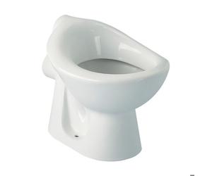 Porcher Cuvette indépendante CRECHE 27x38cm en porcelaine avec sortie horizontale D85mm. blanc Réf P256301