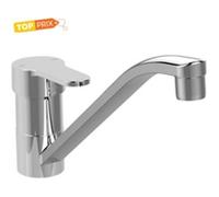 Porcher Mitigeur d évier Olyos C2 monotrou chromé réf D1191AA
