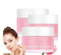 Pore Primer Gel Cream, invisible Pore face primer, Pore Concealer primer Cream, primer hydratant avant maquillage, Magical perfection base face primer (3PCS)