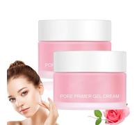 Pore Primer Gel Cream, invisible Pore face primer, Pore Concealer primer Cream, primer hydratant avant maquillage, Magical perfection base face primer (2PCS)