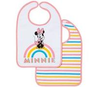 POREE HAVLIK Minnie Lot de 2 bavoirs 1er âge Multicolors G
