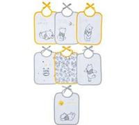 POREE HAVLIK Winnie L’Ourson Lot de 7 bavoirs Naissance Blanc G