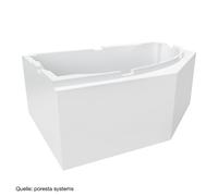 poresta systems Poresta Compact Support de baignoire pour baignoire d’angle Geberit Renova, 17054134,