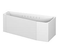 Poresta systems pour Kaldewei 830/831 1570 x 750 mm, droite, peu encombrant, hauteur: 555 mm