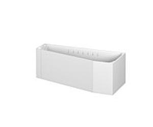 Poresta systems support de baignoire à Kaldewei 834/835 17152259 1570 x 700 mm, droit, économie de l' espace, de la hauteur: 555mm