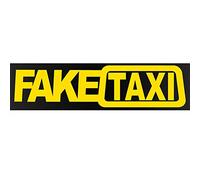 Porfeet Autocollant De Voiture, Drôle Autocollant De Voiture Fake Taxi Dérive Signe Course Auto Véhicule Décalcomanie Décoration Jaune