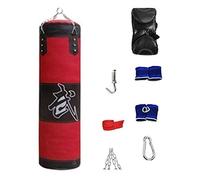 Porfeet Ensemble De Sacs De Sable, 8pcs / Set Fitness Training MMA Boxing Punching Bag Sport Kick Hanging Sandbag Rouge 4#