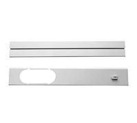 Porfeet Kits De Plaques De Fenêtre, 2 / 3Pcs Adaptateur De Plaque De Kit De Glissière De Fenêtre Bien Scellé pour Climatiseur Portable 1,3 m