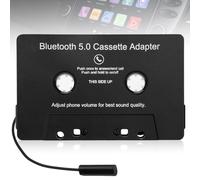 PORFOYO Adaptateur De Lecteur De Cassette Audio De Voiture: Adaptateur Cassette Bluetooth 5.0, Lecteur De Cassettes Bluetooth, Cassettes Adaptateurs pour Autoradio, Téléphones Portables, Lecteurs Mp3