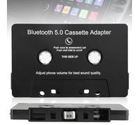 PORFOYO Adaptateur De Lecteur De Cassette Audio De Voiture: Adaptateur Cassette Bluetooth 5.0, Lecteur De Cassettes Bluetooth, Cassettes Adaptateurs pour Téléphones Portables, Autoradio, Lecteurs Mp3