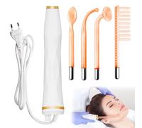 PORFOYO Appareil Haute Frequence Esthetique, Haute Frequence Visage avec 4 Sondes, Appareil Visage Anti Ride, Portable Appareils de Tonification pour Réduire les Rides, Les Yeux Gonflés