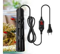 PORFOYO Chauffage d'aquarium 300W, chauffage d'aquarium, chauffage d'aquarium avec affichage numérique LED, thermostat réglable d'aquarium, mini chauffage d'aquarium pour eau douce et salée 150L-200L