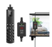 PORFOYO Chauffage d'aquarium 50 W avec régulateur de température, barre chauffante pour aquarium avec affichage numérique LED, chauffage pour aquarium et aquarium avec protection contre la surchauffe