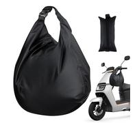 PORFOYO Grand sac de casque de moto 30 l avec fermeture à clé, étanche avec fermeture à combinaison, anti-vol, pour la plupart des casques de moto
