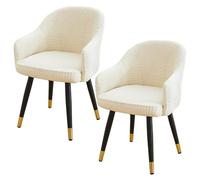 PORFOYO Housses de Chaise avec Accoudoirs, Lot de 2 Housse de Chaise Extensibles, Universelles Housse Chaise, Housses de Chaise pour Balançoires,Chaises de Salle à Manger,Chaises de Cuisine