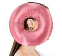 PORFOYO Oreiller avec Trou, Coussin Piercing avec Trou, Oreiller Beignet, Piercing Pillow, Coussin Piercing Oreille pour Personnes Dormant sur Côté