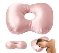 PORFOYO Oreillers de piercing avec trou, coussin de piercing d'oreille, coussin de piercing d'oreille, coussin de positionnement latéral pour soulager la douleur en cas de douleurs à l'oreille