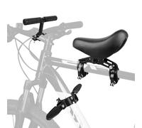 PORFOYO Siege Velo Enfant Avant, Siège De Vélo pour Enfant Siège De Vélo Avant Siege Enfant Velo Avant Siège De Vélo Monté À l'avant Siège De Vélo De Montagne avec Accoudoir Et Pédale pour Enfants