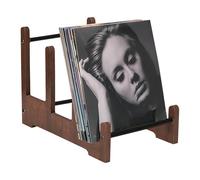 PORFOYO Support De Disque Vinyle: Rangement Vinyle 37 x 27 x 24 cm, Support De Rangement Pour Disques Vinyles, Étagère De Rangement Pour Environ 60 Vinyles Pour Magazines, Livres, Dossiers