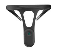 Porgeel 1 correcteur de posture pour hommes et femmes avec rappel de vibration intelligent sangle réglable bretelles pour le haut du dos posture assise et debout correcte (unisexe)
