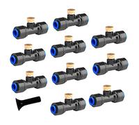 Porgeel Buse de brumisation d'eau en Laiton Ensemble de Refroidissement pour brumisateur d'eau 'extérieur Kit 'Irrigation Serre