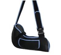 Porgeel Écharpe de bras gauche/droite écharpe d'épaule ergonomique en maille réglable avec Support de poche pour téléphone pour