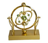 Porgeel Jouet de Bureau à Mouvement perpétuel Machine à Mouvement perpétuel céleste Cosmique doré Jouets de Physique en plasti