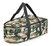 Porgeel Sac à Bateaux à appâts avec Manche de Transport 24x12x8 Pouces de pêche imperméable pour Bateau d'appât avec Poche latérale h