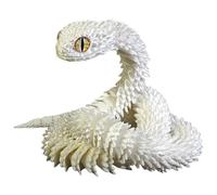 Porgeel Serpent imprimé en 3D 12 Pouces Animaux imprimés en 3D Jouet Serpent articulé Flexible avec veilleuse Jouets Arc-en-Ciel pour la Maison Le Bureau la décoration Les Amis