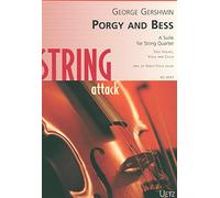 Porgy and Bess-Suite : pour quatuor à cordes et partitions