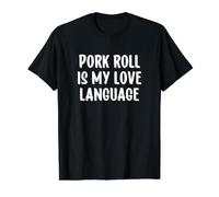 Pork Roll is My Love Language New Jersey T-Shirt Graphique avec Valeur
